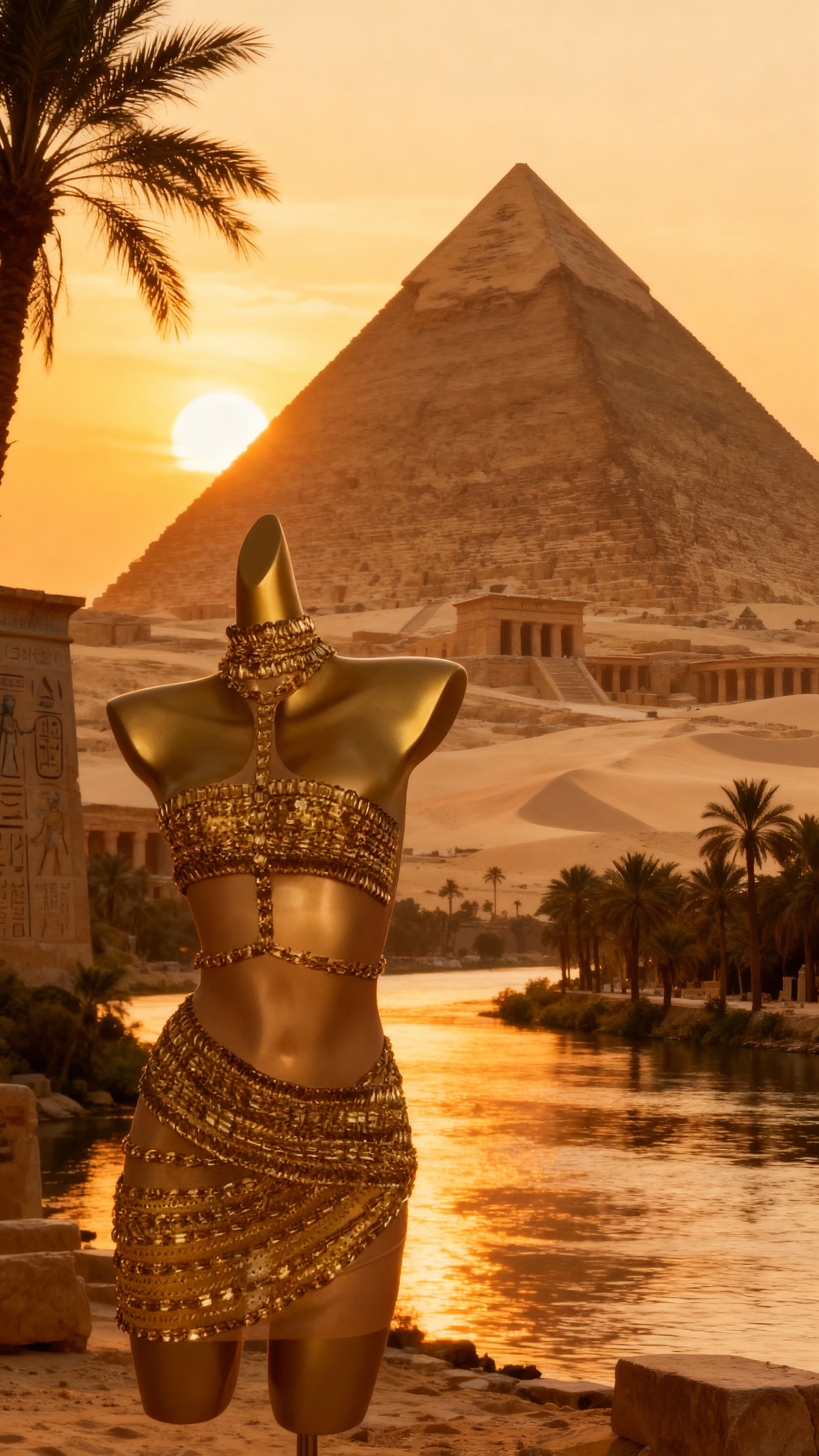 CLEOPATRA midi dress