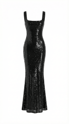 Cindy maxi dress - black