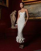 Sophie maxi dress a pois