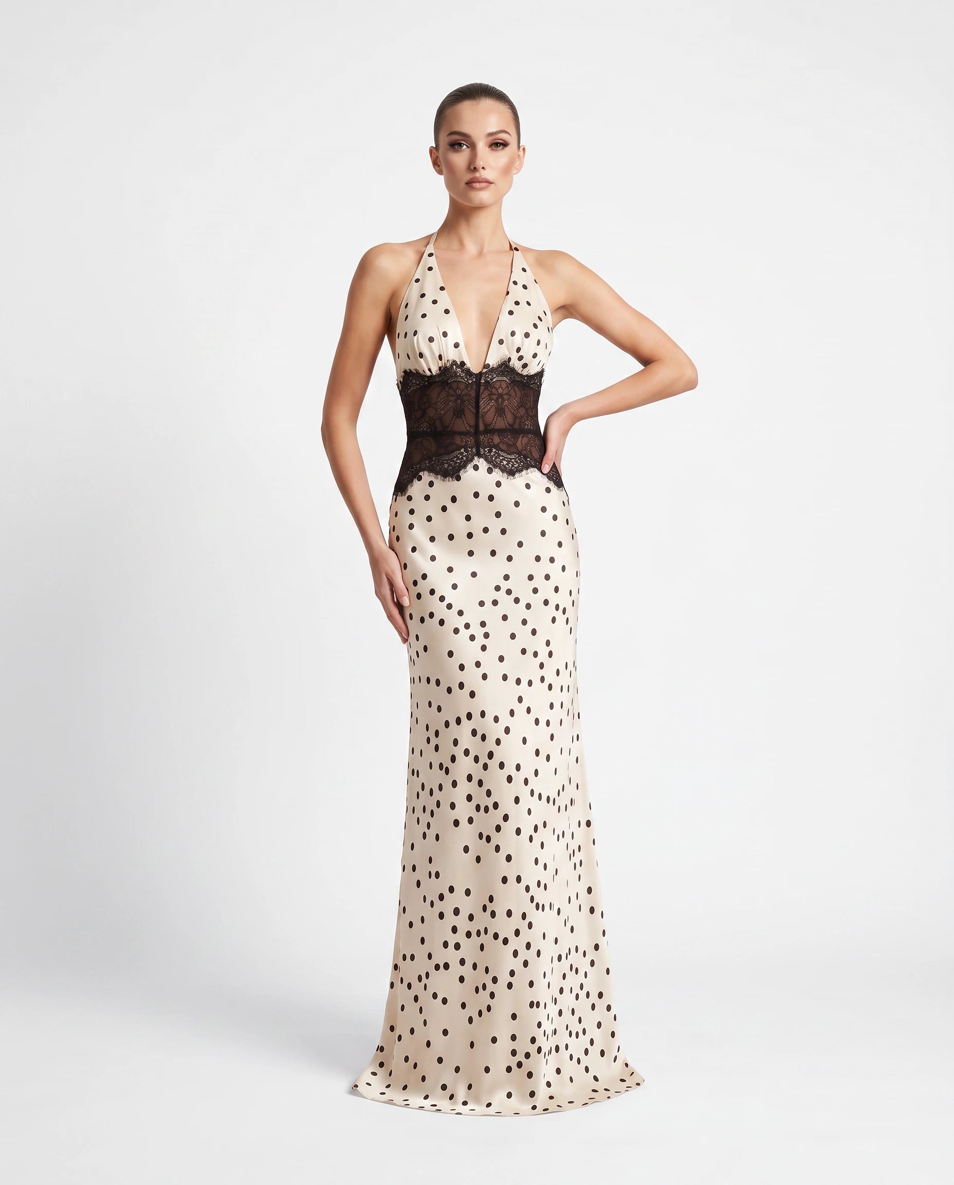 Vera Maxi dress - polka