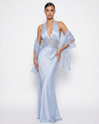 Vera Maxi dress - baby blue