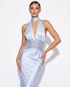 Vera Maxi dress - baby blue