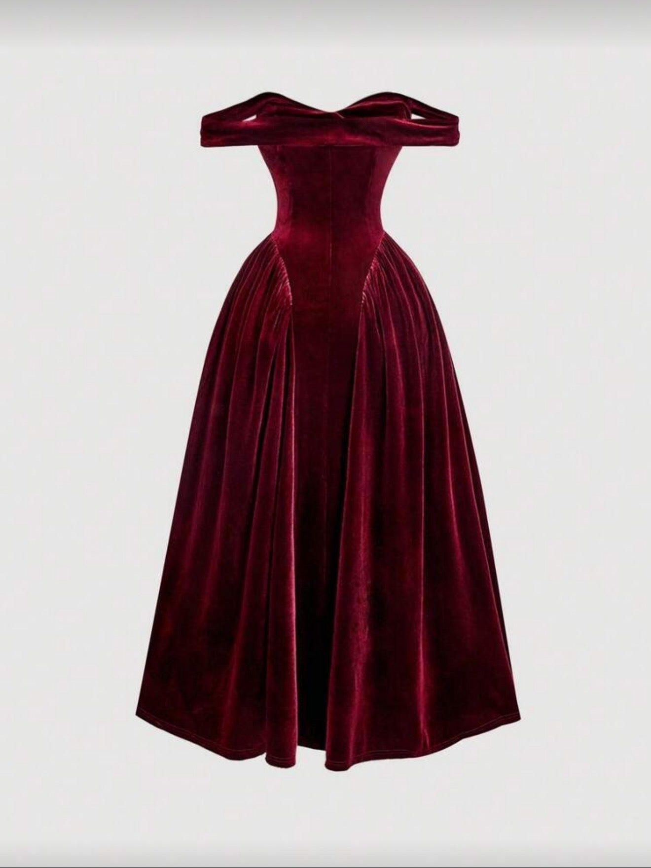 Diana maxi dress in rich velvet