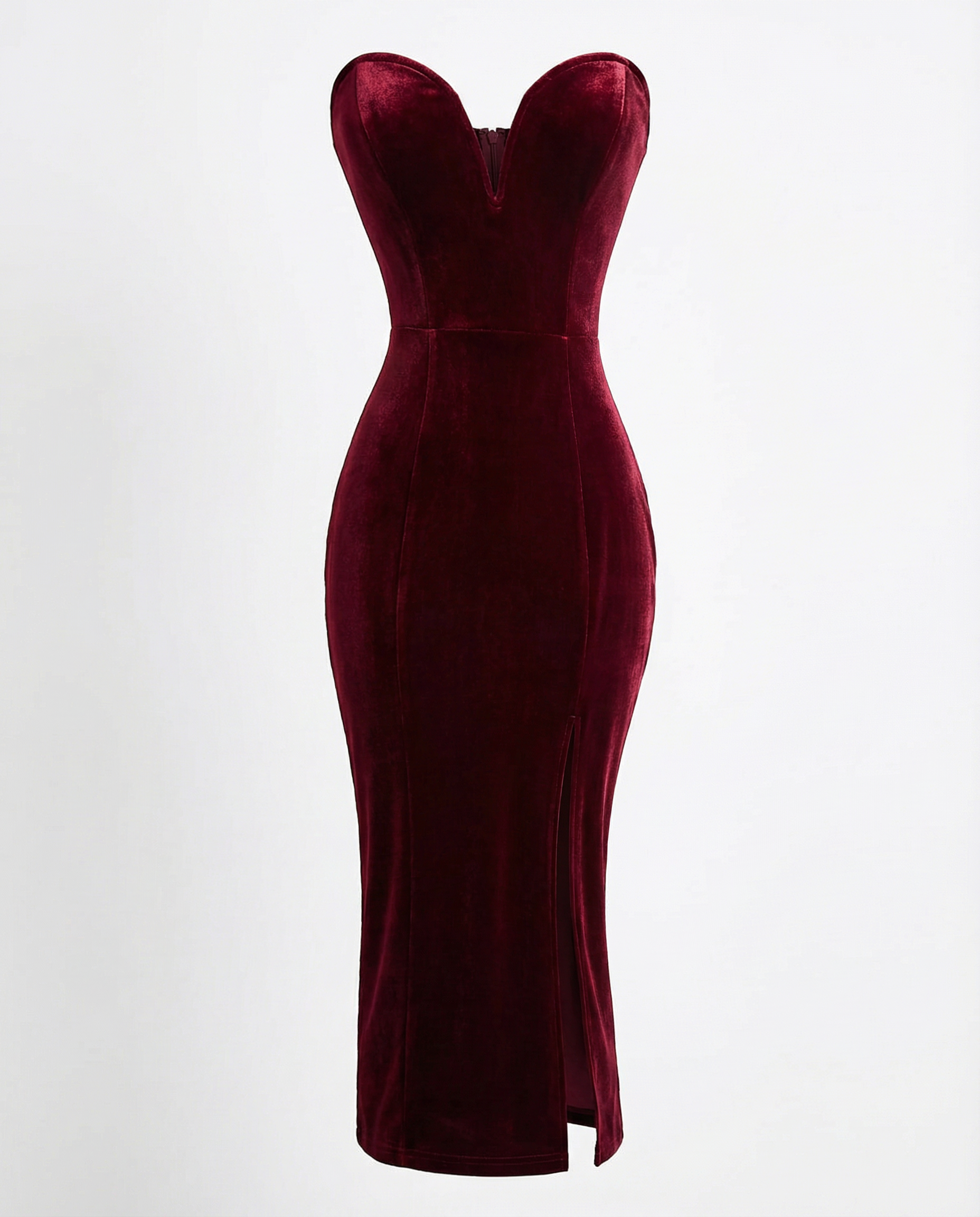 Chloe mini dress in rich velvet