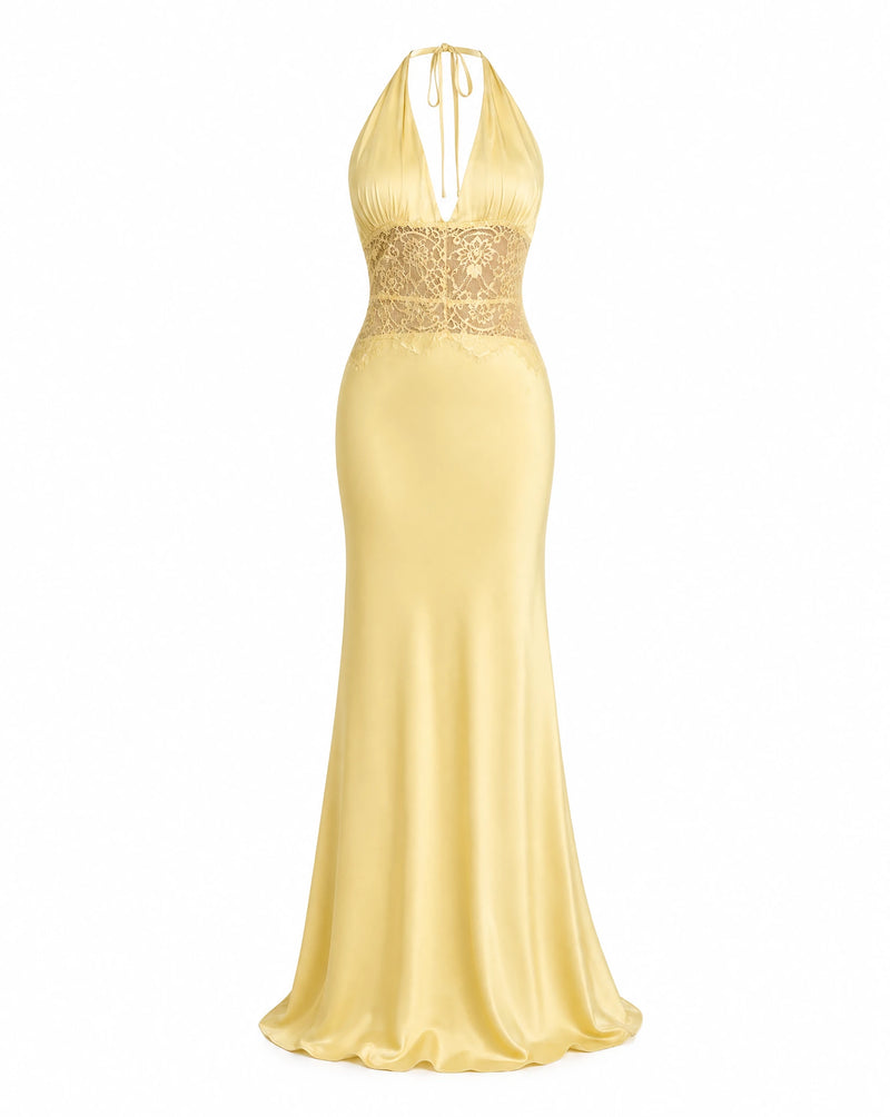 Vera maxi dress - yellow