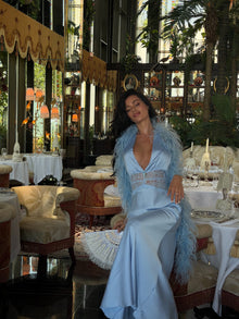 Vera Maxi dress - baby blue