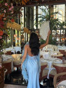 Vera Maxi dress - baby blue