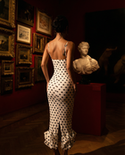 Sophie maxi dress a pois