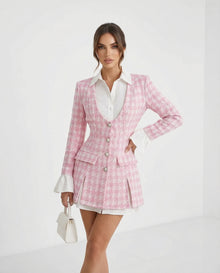 Hailey tweet mini dress