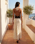 Juliette polka maxi dress