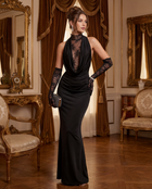 Elodie maxi dress with lace details