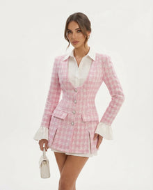 Hailey tweet mini dress