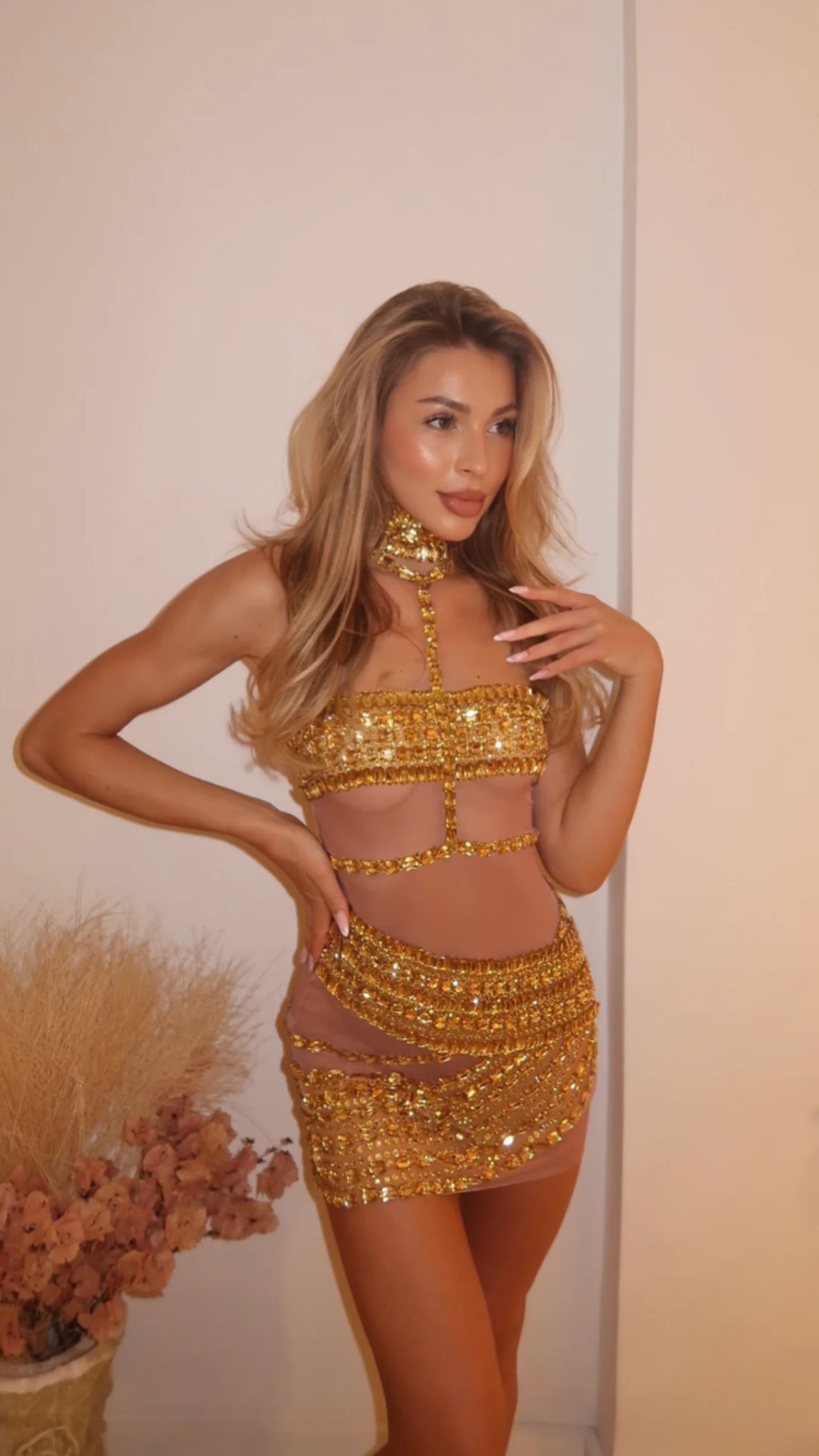 CLEOPATRA midi dress