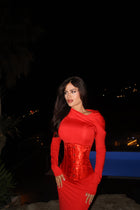 MARGOT corset - red