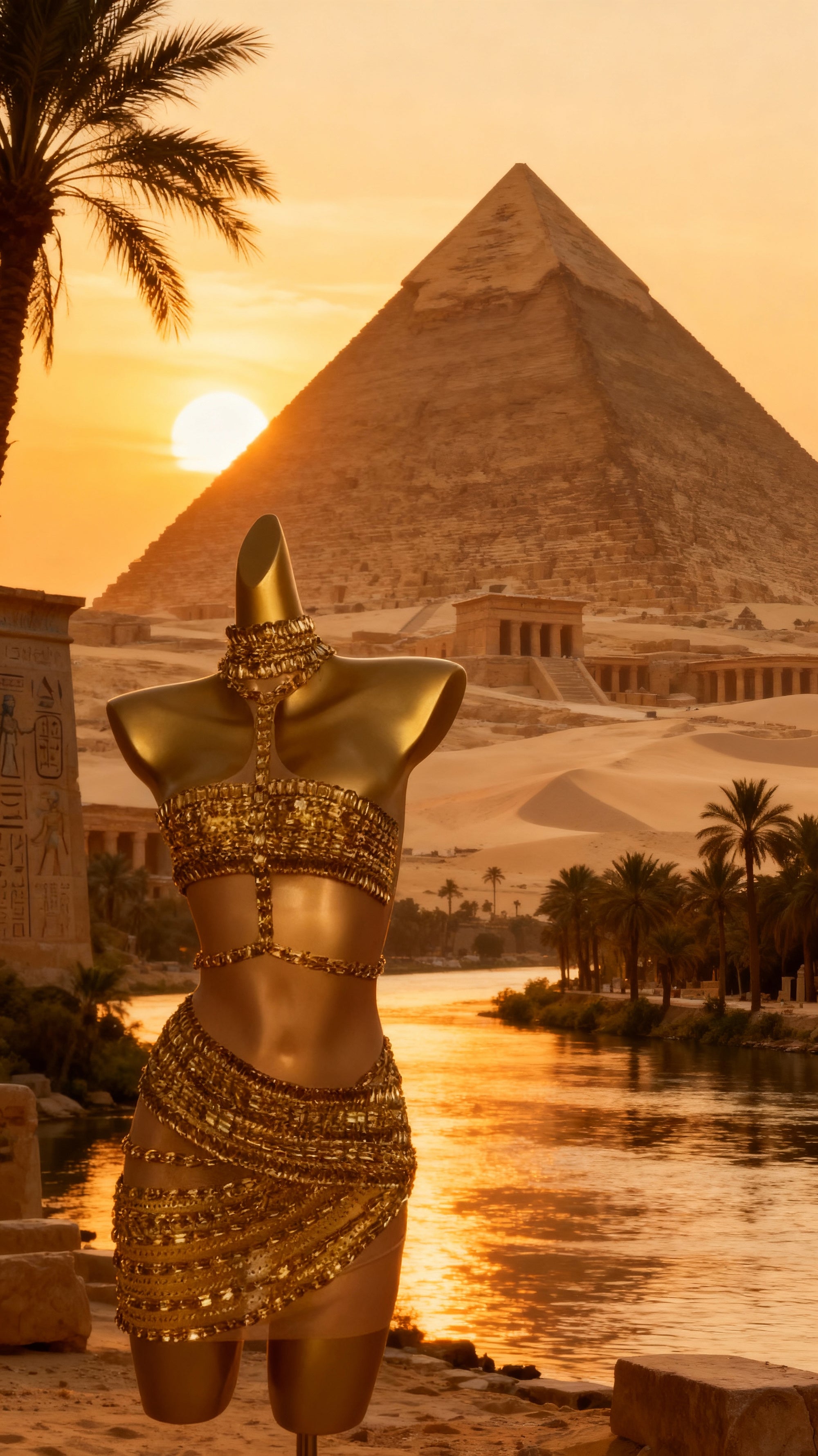 CLEOPATRA midi dress