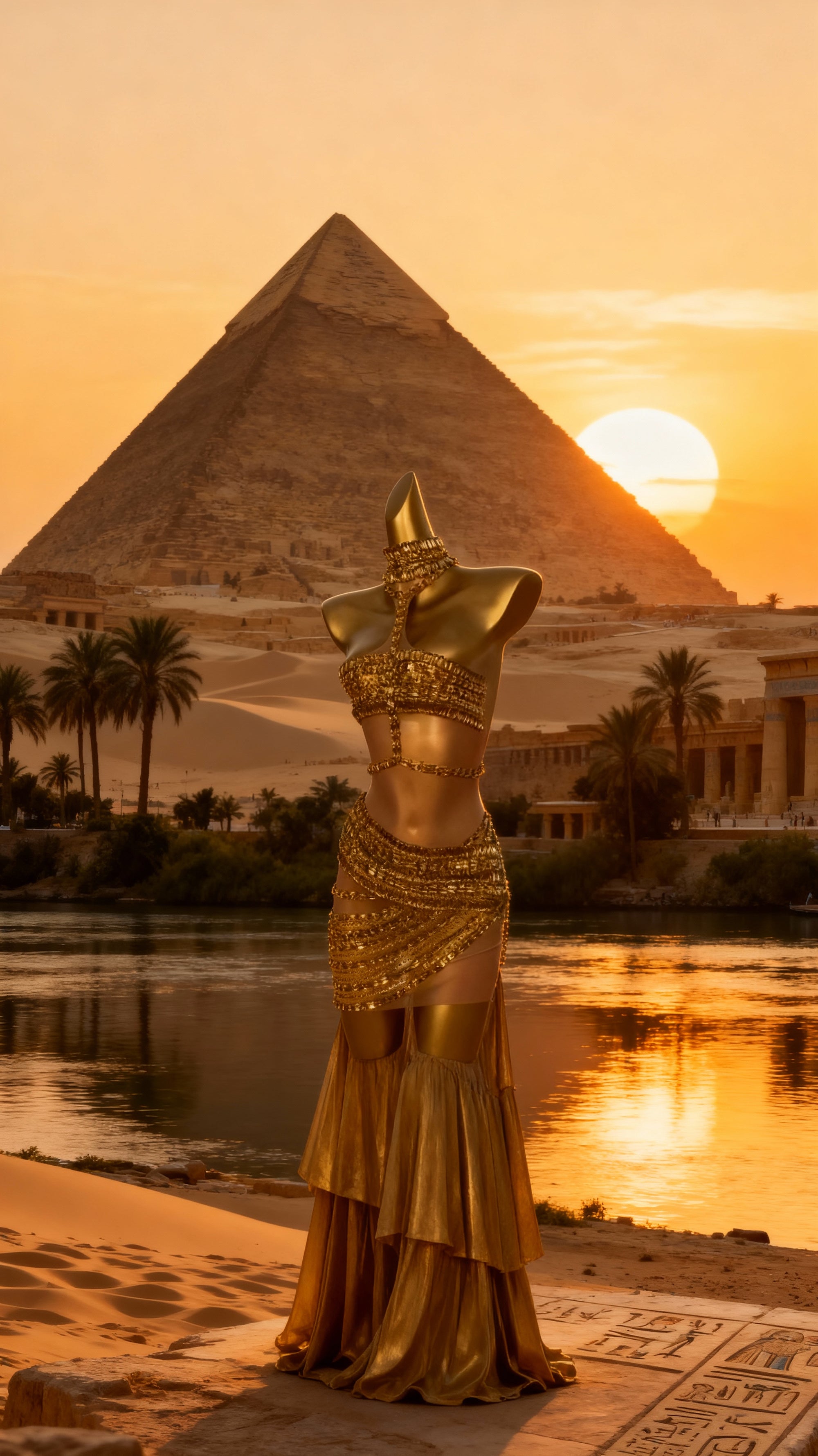 CLEOPATRA midi dress