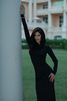 MARGOT maxi dress in black