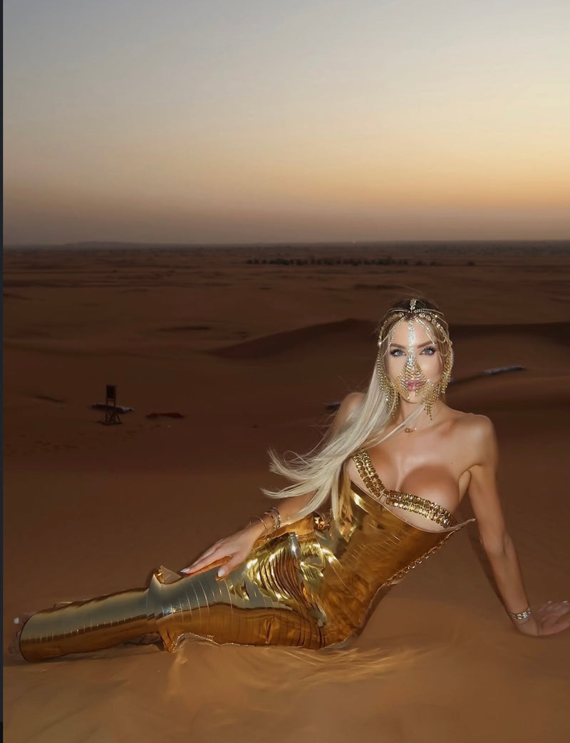 DESERT SIRENE maxi dress