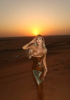 DESERT SIRENE maxi dress