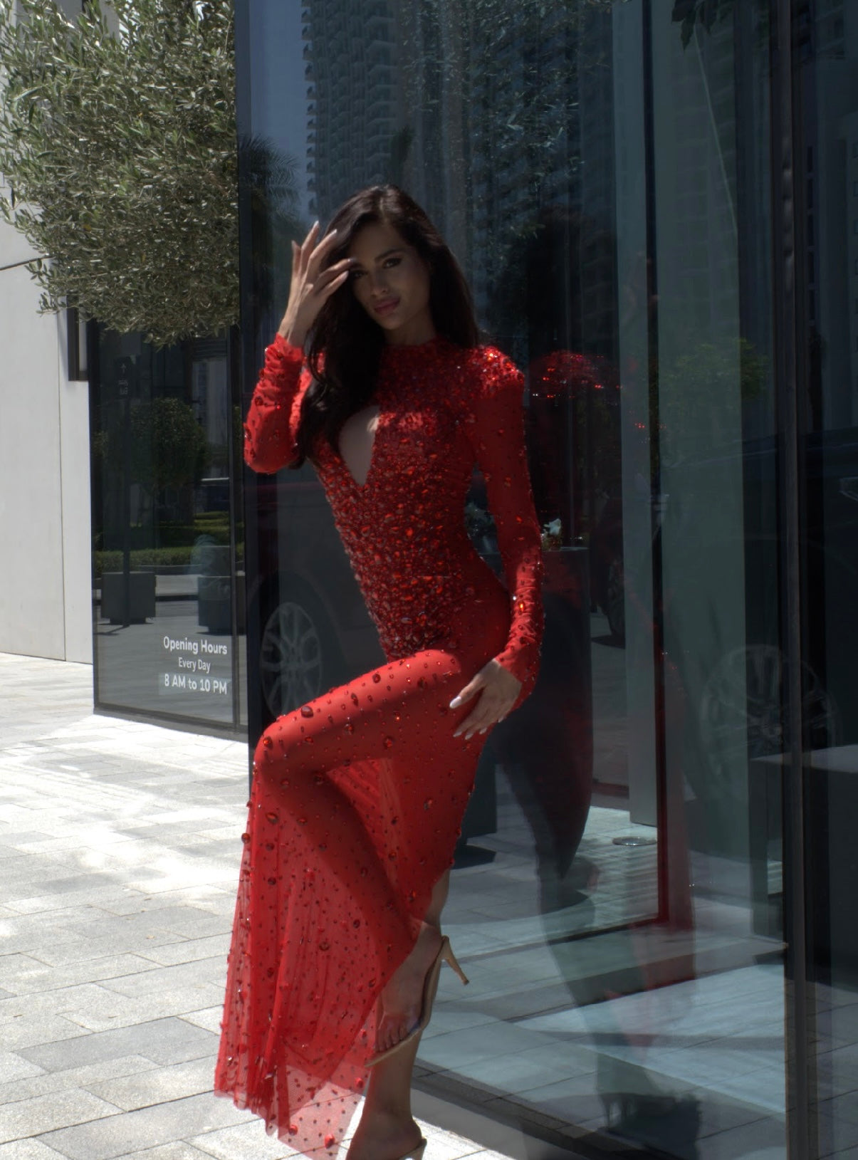 SCARLET ROUGE maxi dress
