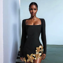 ZAIRA NOIR midi dress