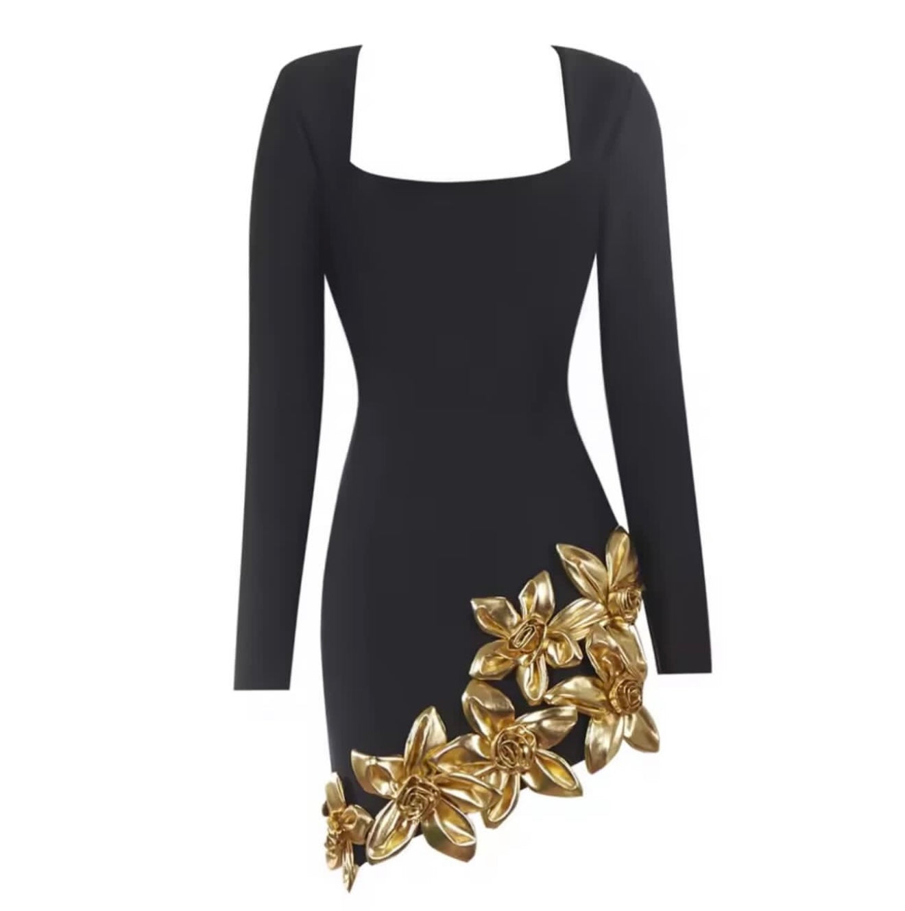 ZAIRA NOIR midi dress