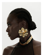 GOLDEN FLOWERS earrings