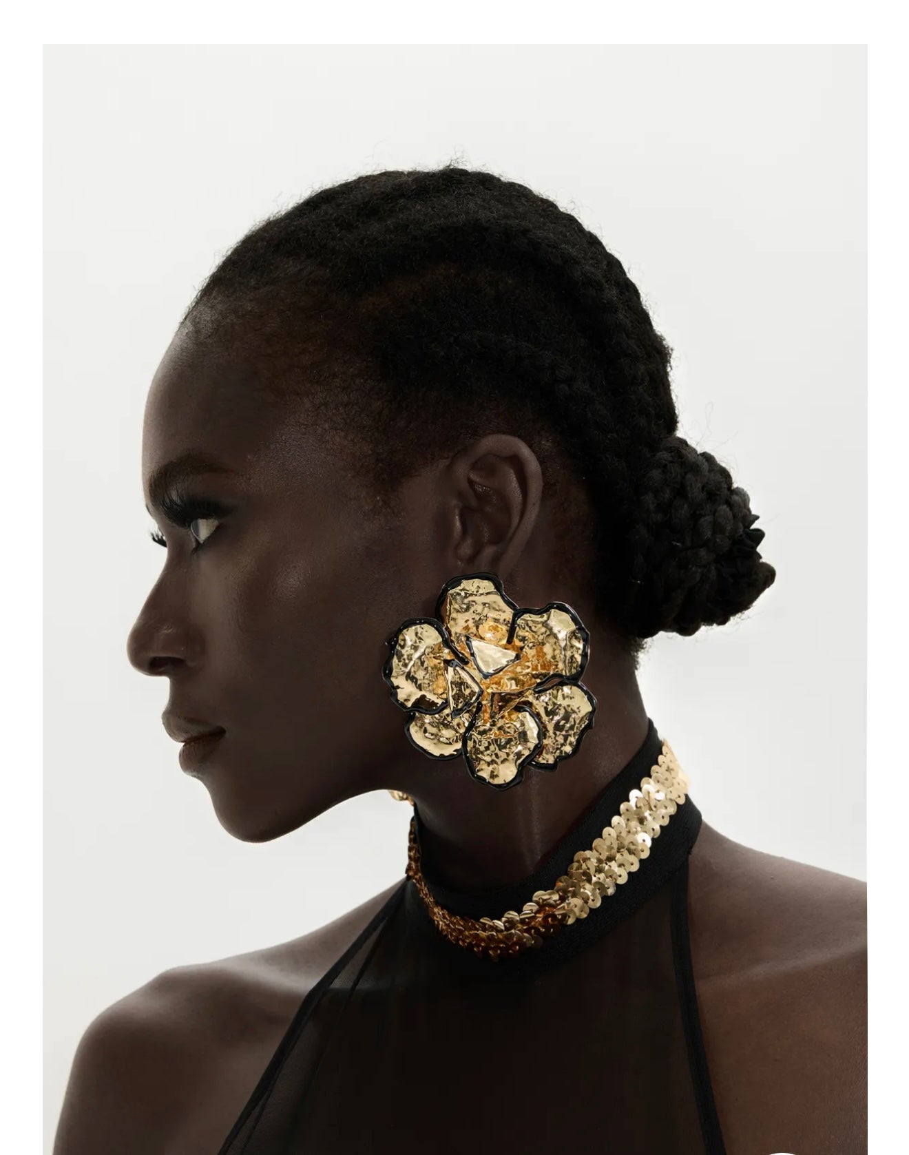 GOLDEN FLOWERS earrings