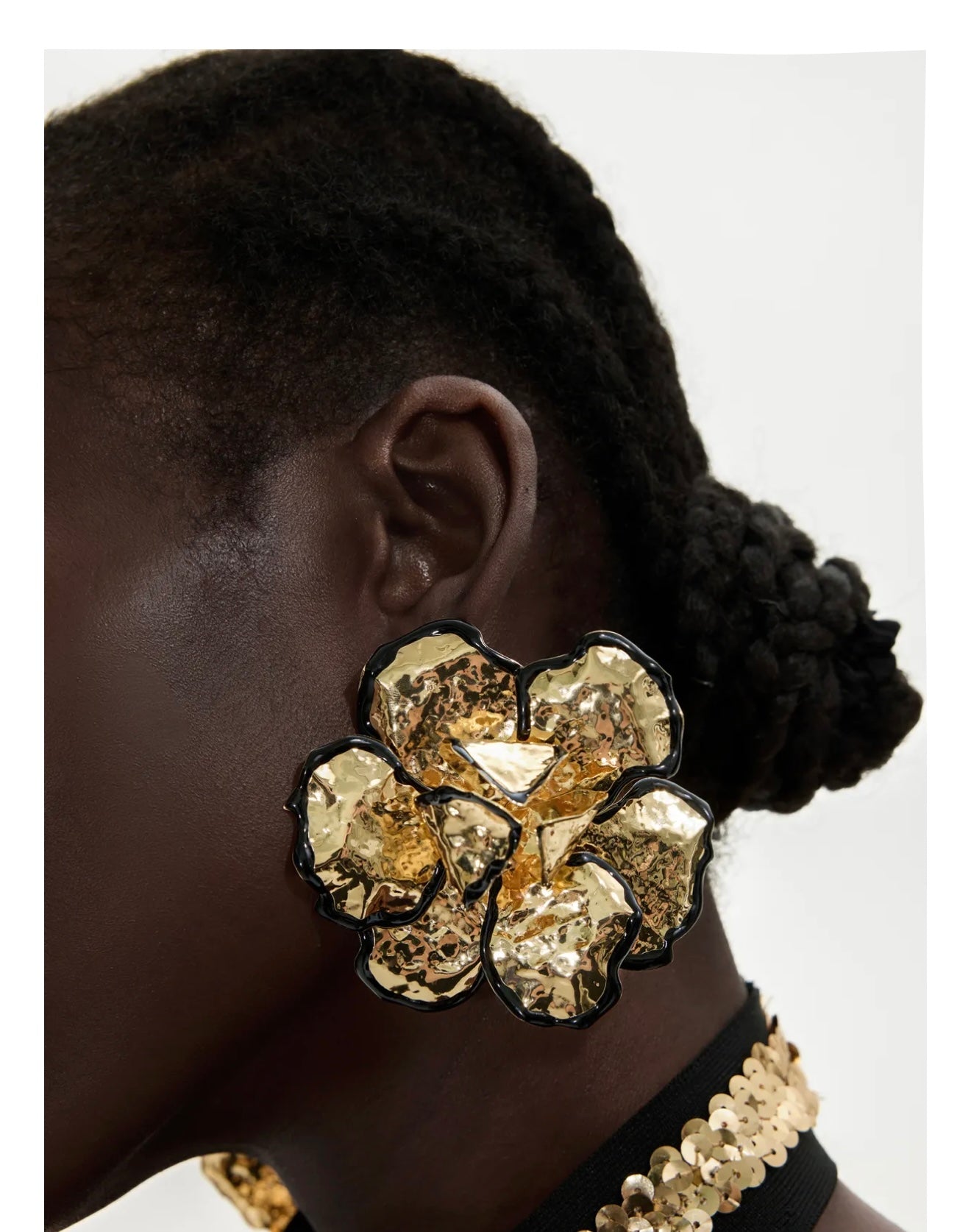 GOLDEN FLOWERS earrings